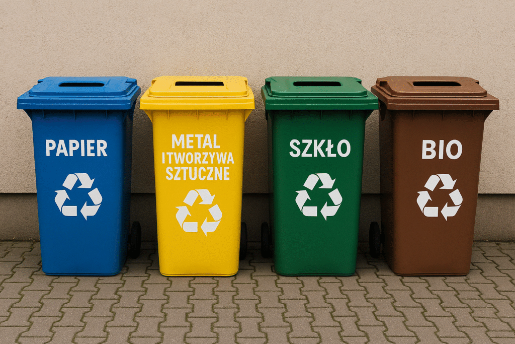 segregacja śmieci - 5 eko-wyzwań