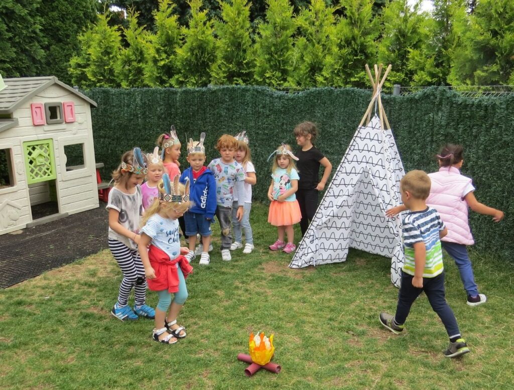 zabawy na świeżym powietrzu