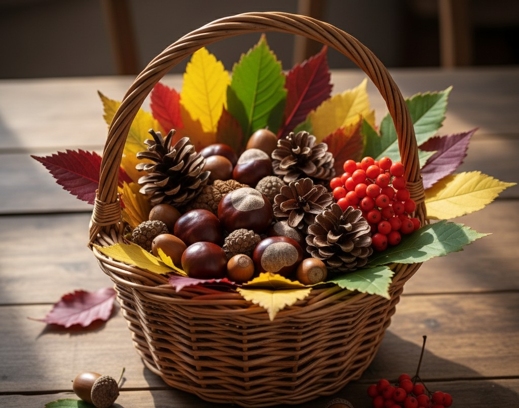 eksperymenty przyrodnicze - koszt z darami jesieni