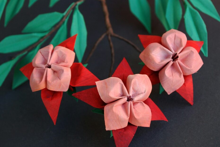 origami - kwiaty